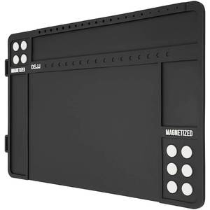 lot 19454 image: CKPART Pistol Gun Cleaning Mat, Premium Gun Cleaning Pad with Organizer Parts Tray, Anti-Slip Rubberized Pistol Gun Mat, Protective Workbench Mat for Pistol Cleaning (16.5x 10.43) (Black)