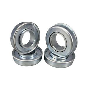 lot 19467 image: DEEG 4 PCS Garage Door Torsion Spring Steel Bearing 1 ID 2 OD Garage Door Center Bearing