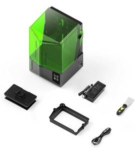lot 19228 image: ELEGOO Saturn 4 Resin 3D Printer, 10 12K HD Mono LCD, Smart Automatic Leveling, AI Print Monitoring, Large Printing Volume 8.62 x 4.84 x 8.66 inches - Retail $474.98