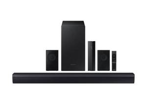 lot 19246 image: SAMSUNG B-Series 4.1.CH Soundbar & Rear Speakers with Subwoofer, Bluetooth, HW-C47MZA 2023