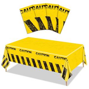 lot 19262 image: PIXHOTUL 4 Pcs Construction Party Tablecloths - Rectangle Construction Table Cloth Dump Truck Birthday Table Covers for Kids Boys Birthday Construction Birthday Party Supplies 51 x 86 Inch