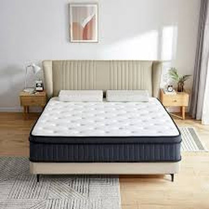 lot 19075 image: Sofree Bedding Queen Mattress 12in Memory Foam Hybrid Mattress