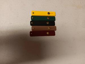lot 20013 image: Weewooday 5 Pieces Phone Grip Holder Cell Phone Grip Strap Telescopic Phone Finger Strap Stand Universal Finger Kickstand for Most Smartphones (Retro Colors)