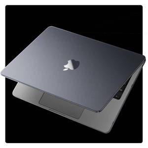 lot 20035 image: Soonjet Compatible for MacBook Air 13.6 inch Case M3 M2 2024-2022 Release Model A3113 A2681, Sturdy Protective Plastic Hard Shell Case Cover for MacBook Air M2 13 inch Case - Midnight Clear