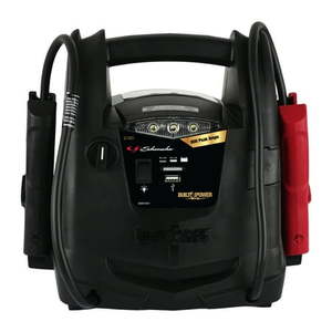 lot 18207 image: Schumacher SJ1583 Portable Power Station, 800A Jump Starter - 150-PSI Air Compressor