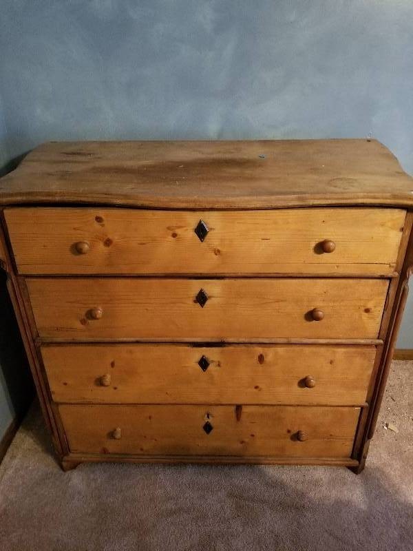 lot 2009 image: Antique Russian Chest of Drawers 19th Century