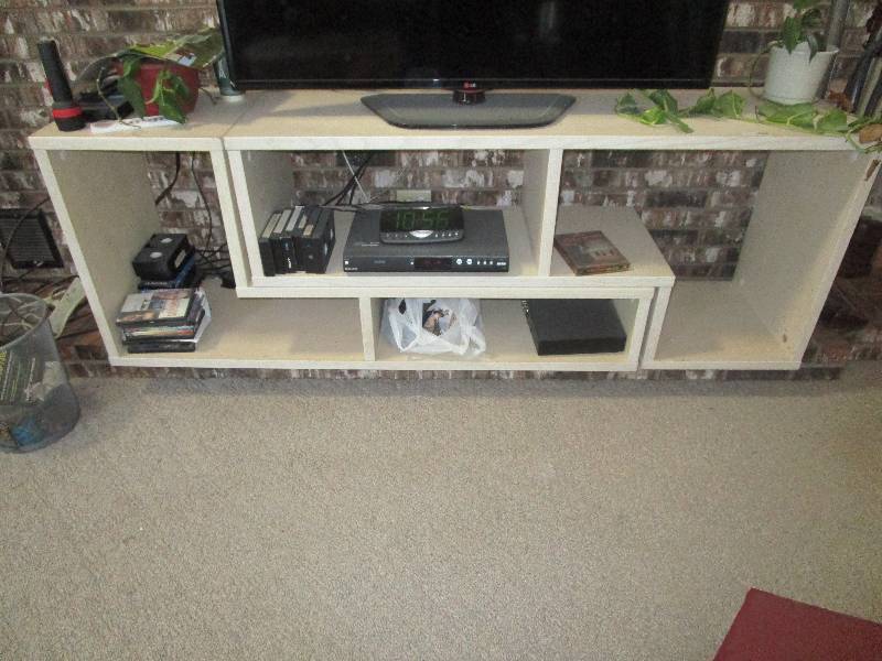 lot 2032 image: Media Stand Contents Not Included