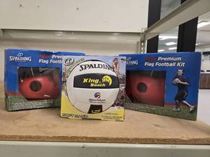 lot 25299 image: Flag Football Kits and Volleyball