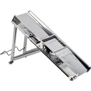 lot 25307 image: Bron Coucke Stainless Steel Bron Mandolin Slicer Without Pusher, 215030 - Retail $192.46