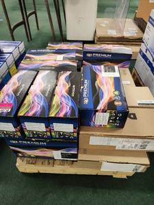 lot 48758 image: Large Lot Of Toner Cartridges, Including Premium And Dell