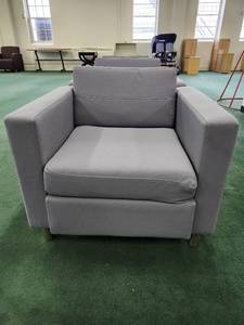 lot 48773 image: Grey Accent Chair