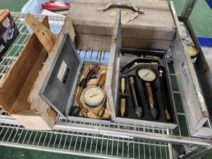 lot 48723 image: Lot Of Assorted Tools, Including Cylinder Compression
