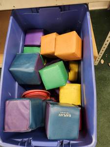 lot 48734 image: Kaplan Foam Blocks