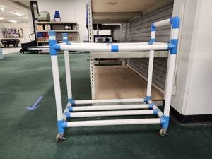 lot 48754 image: PVC Rolling Rack