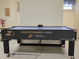 lot 25325 image: Gold Standard Air Hockey Table
