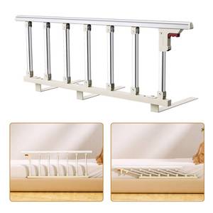 lot 49368 image: AKIMRABY Bed Rails for Elderly Adults Safety, 40�16 Folding Bed Railings for Seniors Fit Full Twin King Queen Size, Home Medical Bed Assist Rail, Adult Bed Rails for Elderly Falling Out of Bed - Retail $75.79