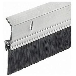 lot 49384 image: Frost King 2 x 36 SB36 Extra Brush Door Sweep, 2in Wide x 36in Long, Silver-Aluminum