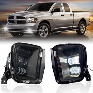 lot 49387 image: LED Fog Light for 2013 2014 2015 2016 2017 2018 Dodge Ram 1500 Pickup, 1 Pair Bumper Driving Lamps (LED Ver.1) - Retail $80.6