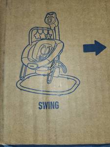 lot 49416 image: GRAACO SWAY 2 ME SWING WITH PORTABLE BOUNCER