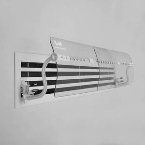 lot 49453 image: WITFORMSGrille - Adjustable AC air Deflector Suitable for Central air conditioners register and grille. Enhance Cooling and Heating Circulation - Length (60 to 110 cm)