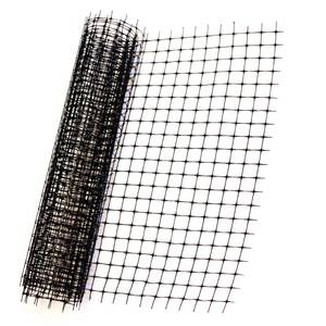 lot 49468 image: Cardinal Gates DS30 Deck Shield Outdoor Safety Netting - Plastic Balcony Netting for Pets & Kids - 30 Feet Long by 3 Feet Tall - Made in The USA - Black