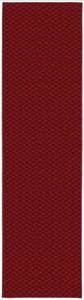 lot 49501 image: Garland Rug Medallion Area Rug, 3-Feet by 8-Feet, Chili Pepper Red