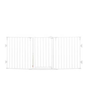 lot 49509 image: Regalo Extra Wide Configurable Metal Walk-Through Gate - Retail $89.97