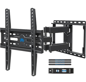 lot 31011 image: Mounting Dream TV Wall Mount for 32-65 Inch TV, TV Mount with Swivel and Tilt, Full Motion TV Bracket with Articulating Dual Arms, Fits 16inch Studs, Max VESA 400X400 mm, 99lbs, MD2380