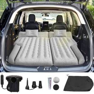 lot 31032 image: Umbrauto SUV Air Mattress Car Air Mattress 2024 Upgraded Flocking and Extra Thick Oxford Surface Car Sleeping Bed for SUV Back Seat with Electric Air Pump,3M Charging Cable