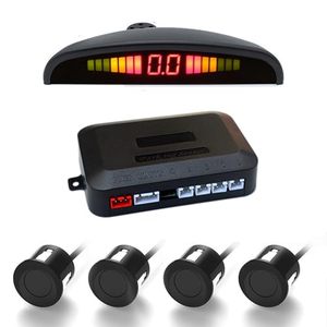 lot 31036 image: CYDZSW Parking Sensor for Cars,Backup Reverse Parking Sensor Kit with LED DisplayBuzzer Alert4Pcs Sensors for Car and Truck(Black)