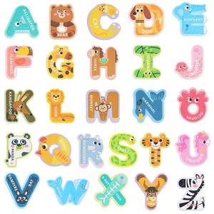 lot 31047 image: LOVESTOWN 26PCS Large Size Magnetic Letters, Cute Animal Alphabet ABC Magnets Colorful Uppercase Animals Toys Set for Fridge Educational Spelling Learning Games Kids Toddlers