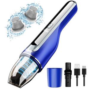 lot 31054 image: DRECELL Handheld Vacuum Cordless, Car Vacuum with Brushless Motor & 14000Pa Suction, 1.2lbs Lightweight, LED Light, Portable Slim Mini Vacuum Cleaner for Car Home Pet