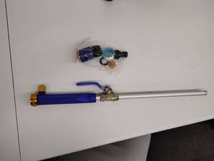 lot 31060 image: Rerennco Upgraded Jet Nozzle for Garden Hose Power Washer Wand Hydro Jet High Pressure Washer Tools with 2 Different Nozzles and Hose Quick Connectors