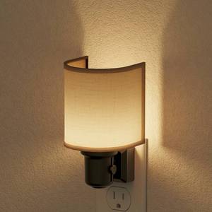 lot 31069 image: JandCase Night Lights Plug into Wall, LED Night Light Dimmable, Nightlight with Auto On Off Light Sensor, Warm White 3000K Night Lights, 0-100LM Brightness for Hallway Bathroom Bedroom Kitchen