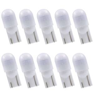 lot 31081 image: Noobibaba T10 Wedge Base LED Bulb 12V DC 1W, T5 T10 Low Voltage Landscape Light Bulbs, 4 Watts Incandescent Bulb Equivalent, Soft Warm White 2700K 10-Count