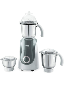 lot 31106 image: Boss Crown Wet & Dry Mixer Grinder Powerful 750W with 3 Stainless Steel Jars, 110V for USA