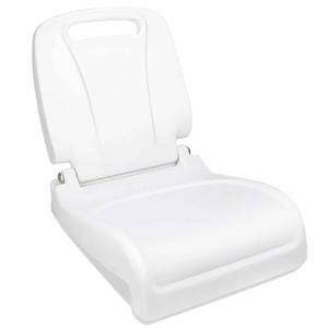 lot 31112 image: Pathneer Poolside Chairs for Edge of Pool, Upgraded Foldable Pool Chair with Handle & Back Support, Portable & Lightweight Outdoor Pool Chairs for Beaches, Picnic, Camping, Sporting Events, White