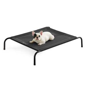 lot 31132 image: Bedsure Medium Elevated Outdoor Dog Bed - Raised Dog Cots Beds for Medium Dogs, Portable Indoor & Outdoor Pet Hammock Bed with Skid-Resistant Feet, Frame with Breathable Mesh
