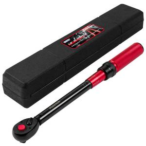 lot 31176 image: Hairich 12 Inch Drive Click Torque Wrench, Dual-direction Torque Wrench 10-170.0ft.lb13.60-230.5Nm, 72-tooth Torque Wrenches with Dual Range Scales, �3% High Precision Torque Wrench For Bike