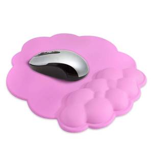 lot 31182 image: Juome Mouse Cloud Wrist Rest Pad, Ergonomic Mouse Pad with Memory Foam, Cute Mouse Pad Wrist Support for Computer, Laptop, Mac, Gaming, Home Office (Pink)