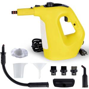 lot 52888 image: Bautia 1400W Handheld Steam Cleaner for Home Use, Adding Water During Use, High Heat Pressurized Steam Cleaner for Cleaning Upholstery, Deep Chemical Free House Cleaning, 400ml large water tank