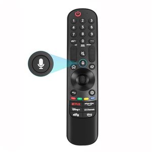 lot 52900 image: MR23GA Magic Remote Replacement (2023 New) for LG Smart TVs, with Voice and Pointer, Compatible with LG TV OLED QNED B3 C3 G3 Series NanoCell UHD 4K 8K UR8000 Series