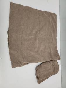 lot 52925 image: Brown Pillow Covers 18x18 Set of 2 Chenille Pillow Covers with Elegant Design Soft and Luxurious Decorative Throw Pillows for Couch, Bed, and Home Decor