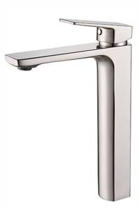 lot 52952 image: VOTON Vessel Sink Facuet Brushed Nickel Single Handle Tall Bathroom Sink Faucet Vanity Bathroom Faucet, Rv Lavatory Vanity Faucet Basin Mixer Tap Solid Brass 1.2 GPM