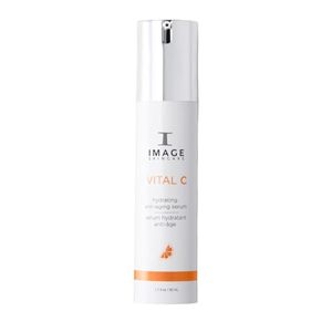 lot 52955 image: IMAGE Skincare, VITAL C Hydrating Face Serum, with Potent Vitamin C and Hyaluronic Acid to Brighten, Tone and Smooth Appearance of Wrinkles, 1.7 fl oz - Retail $86.59