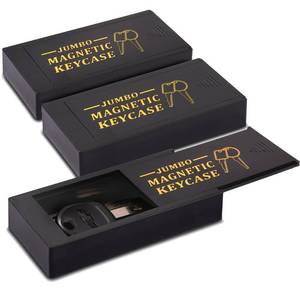 lot 52998 image: RamPro Hide A Key Magnetic Key Holder Under Car - Hide A Key for Your Car So You Never Lock Out - Plastic Magnet Key Hider to Store a Spare Key for Your Home, Storage, Office, or Vehicle - 3 pack
