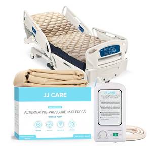 lot 53040 image: JJ CARE Alternating Pressure Mattress - 79x35 Comfortable Hospital Bed Mattress Topper with Electric Pump - Pressure Relief Mattress Topper for Bedridden Peoples Bed Sores