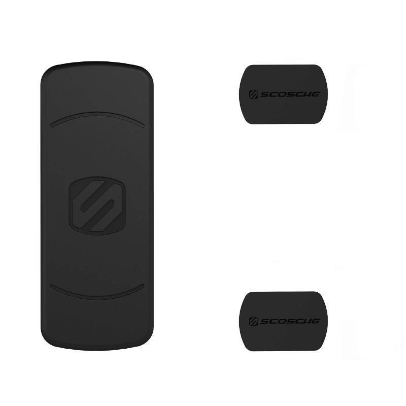 lot 1180 image: Scosche MDMRK-XCES0 MagicMount Magnetic Mount Replacement Plate Kit for Phone Holders - Black Retail $12.01