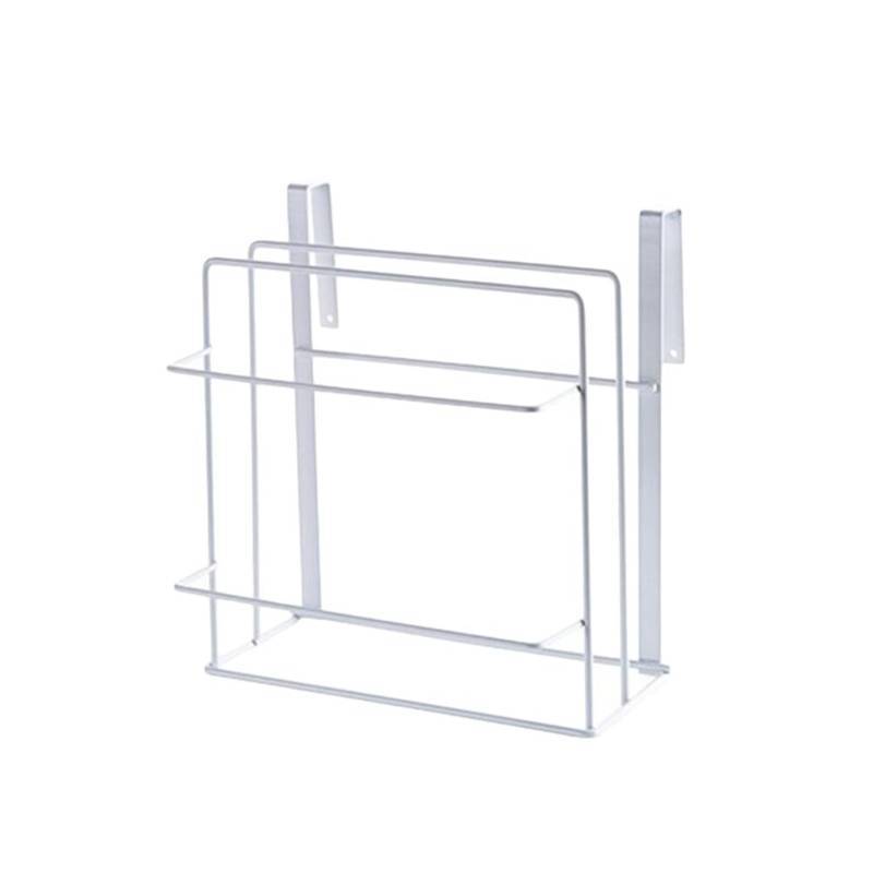 lot 1207 image: Wall Mounted Towel Holder Metal Shelf Brackets with Chopping Board Holder&nbsp Retail $13.29