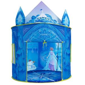 lot 1001 image: Hamdol Princess Play Tent, Frozen Toy for Girls, Ice Castle Kids Tent Indoor and Outdoor, Large Imaginative Playhouse 51 X 40 with Carrying Bag for 1 2 3 4 5 6 7 8 9 Years Old Girls Gift Retail $49.99